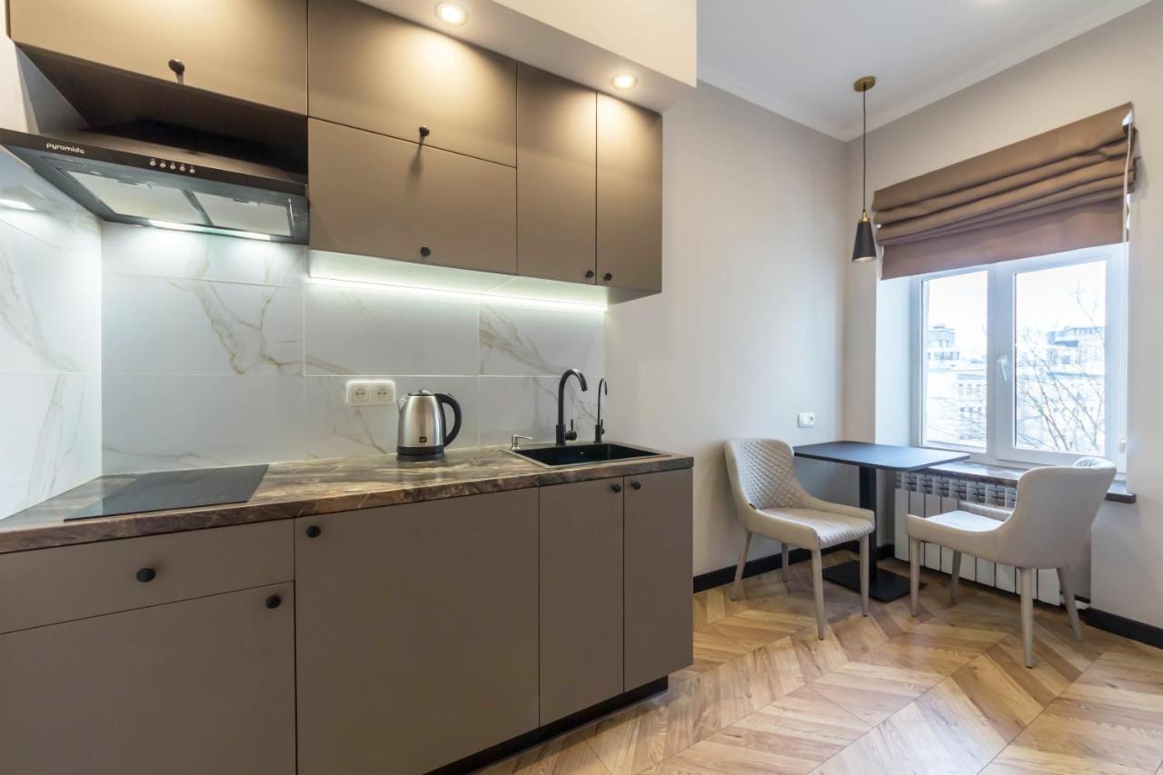 קייב Design Apartment On Mykhailivskyi Ln. 4 מראה חיצוני תמונה