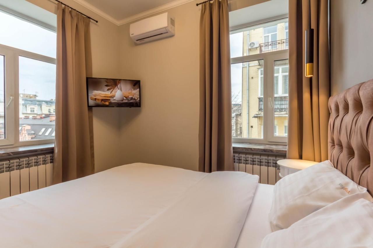 קייב Design Apartment On Mykhailivskyi Ln. 4 מראה חיצוני תמונה